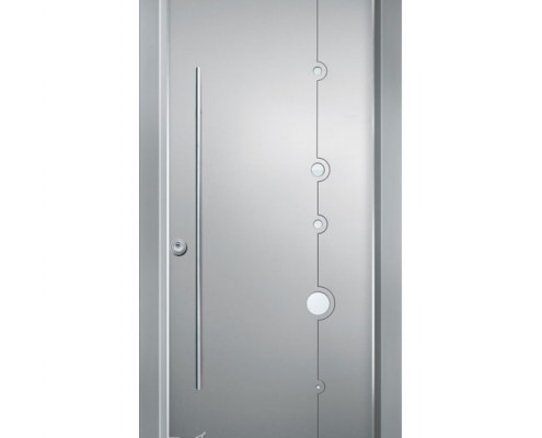 דלתות כניסה D7084 חלונות בצורת עיגול