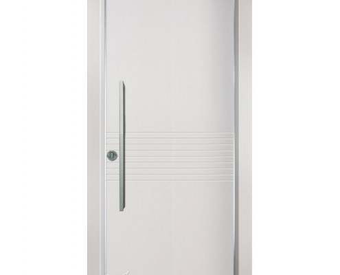 דלתות כניסה D7091 לבן