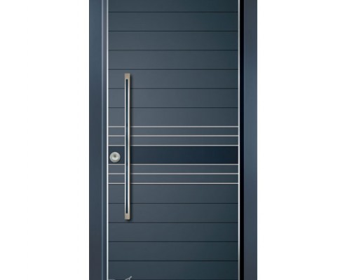 דלת מעוצבת מסדרת פסים