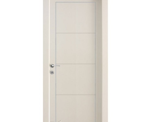 דלת פנים פרימיום שמנת