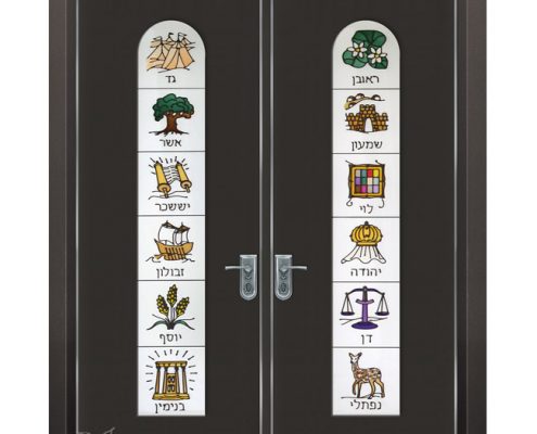 ויטראז' 12 השבטים בדלת פלדיניום